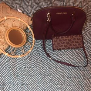 Michael Kors handbag and wallet